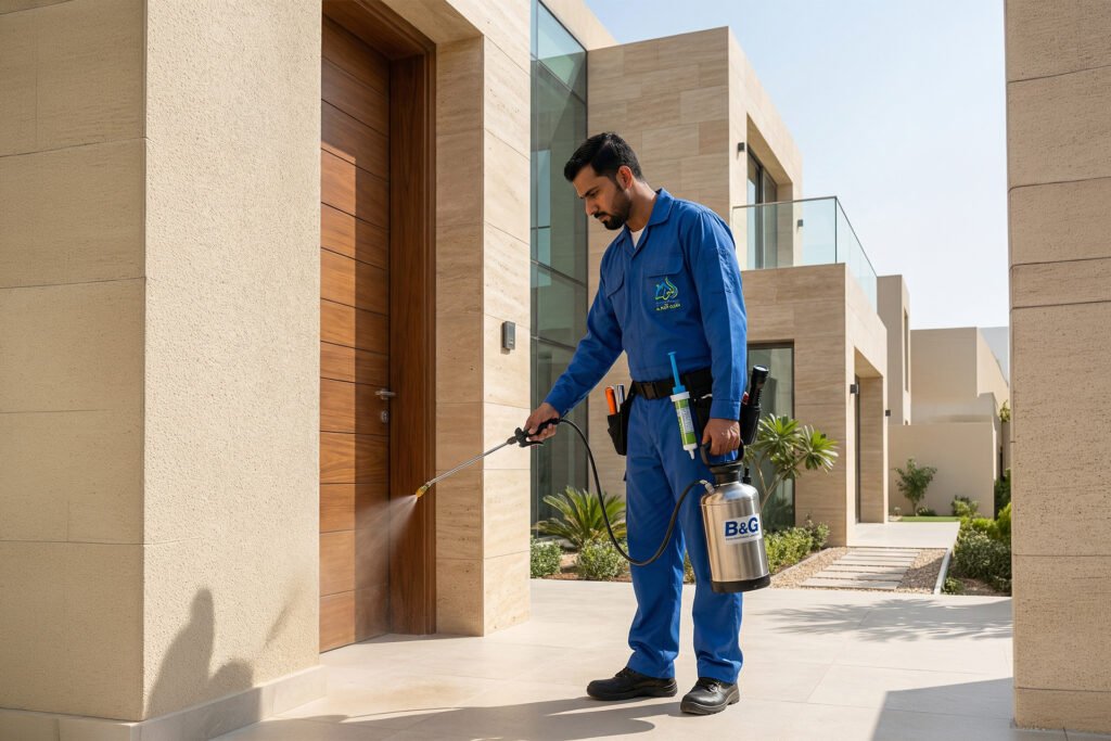 الصفحة الرئيسية مكافحة حشرات للفلل والمنشآت باستخدام حلول احترافية من شركة النور كلين