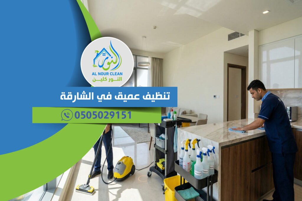 تنظيف عميق في الشارقة