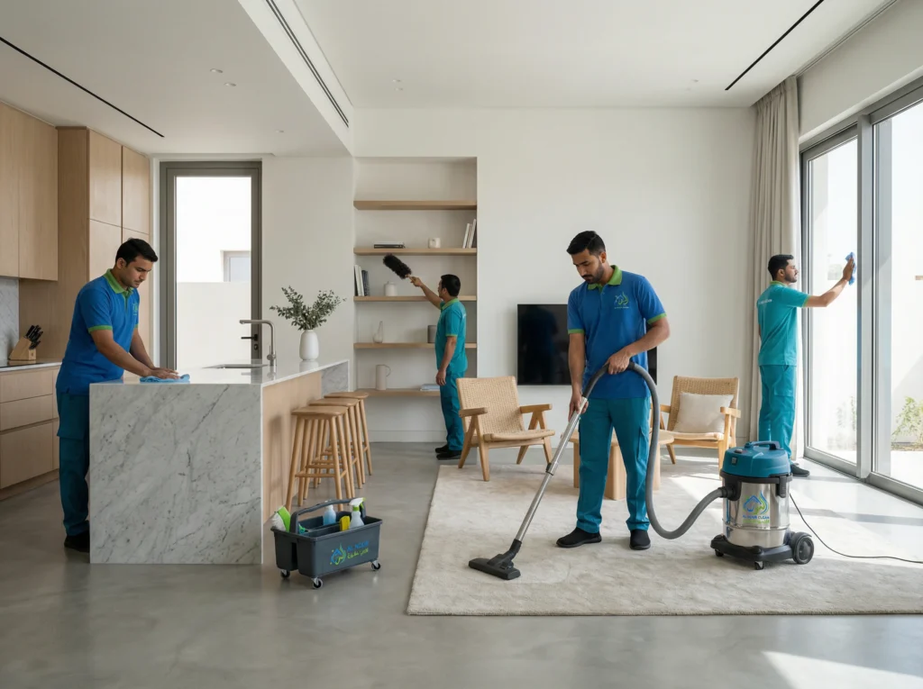 الصفحة الرئيسية شركة النور كلين - خدمات التنظيف