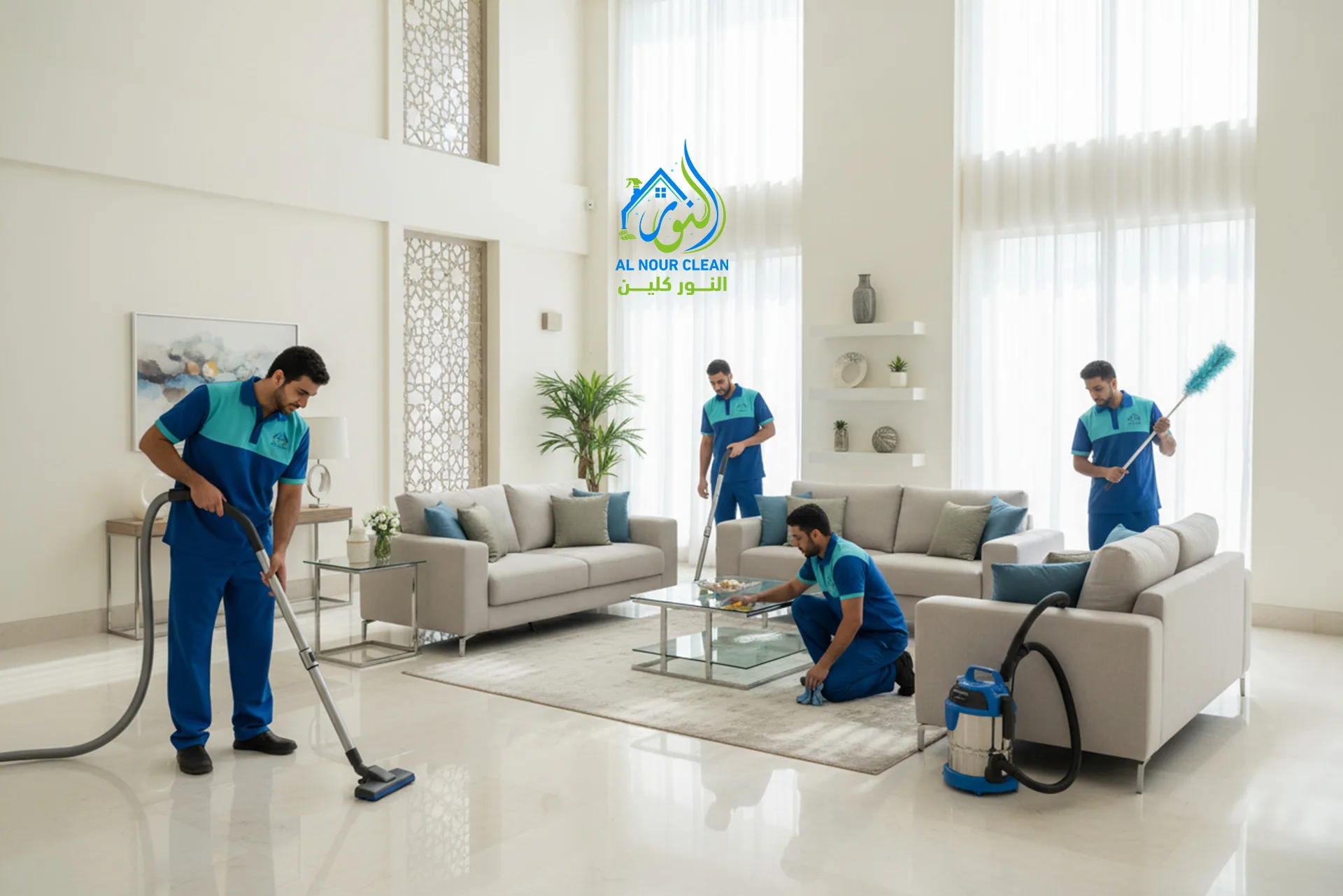 الصفحة الرئيسية شركة النور كلين لخدمات التنظيف ومكافحة الحشرات في الإمارات