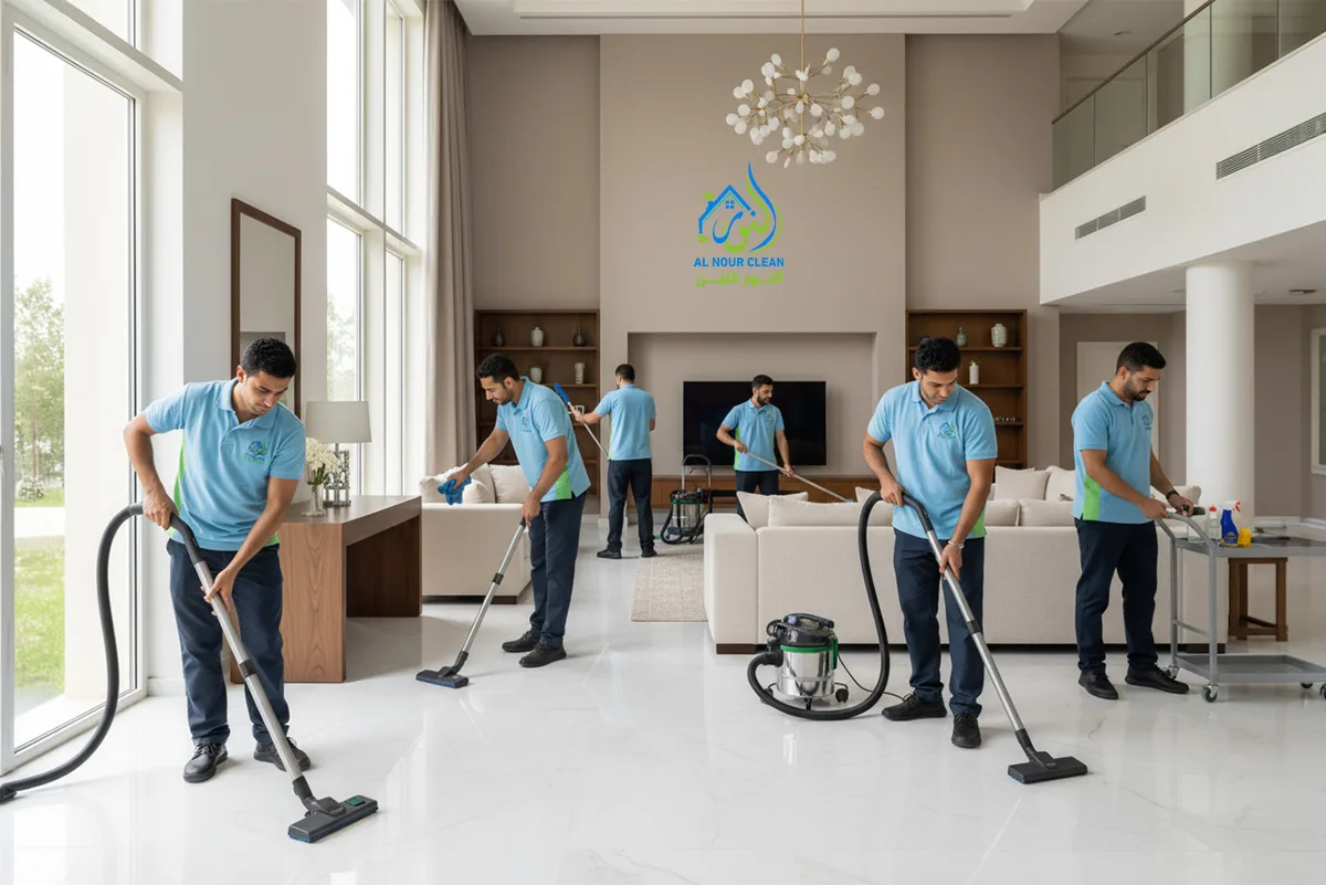 الصفحة الرئيسية شركة النور كلين لخدمات التنظيف ومكافحة الحشرات في الإمارات