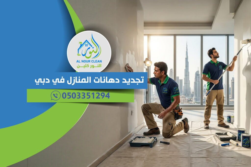 تجديد دهانات المنازل في دبي