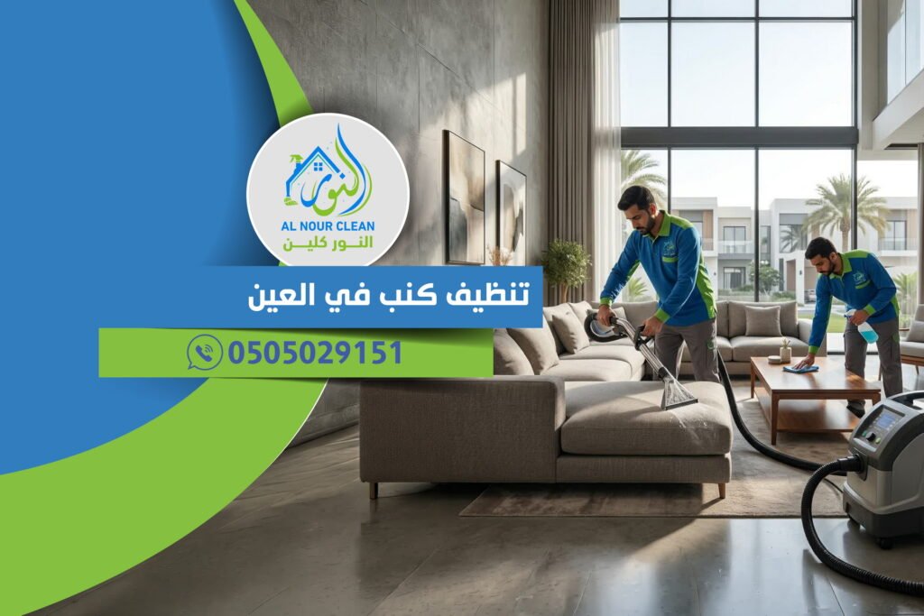 تنظيف كنب في العين