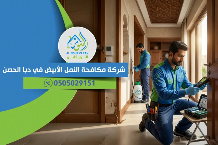 شركة مكافحة النمل الأبيض في دبا الحصن