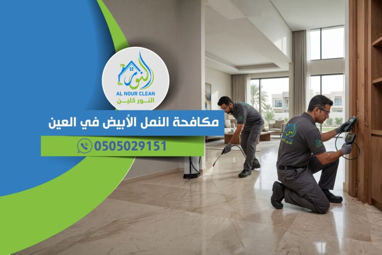 مكافحة النمل الأبيض في العين